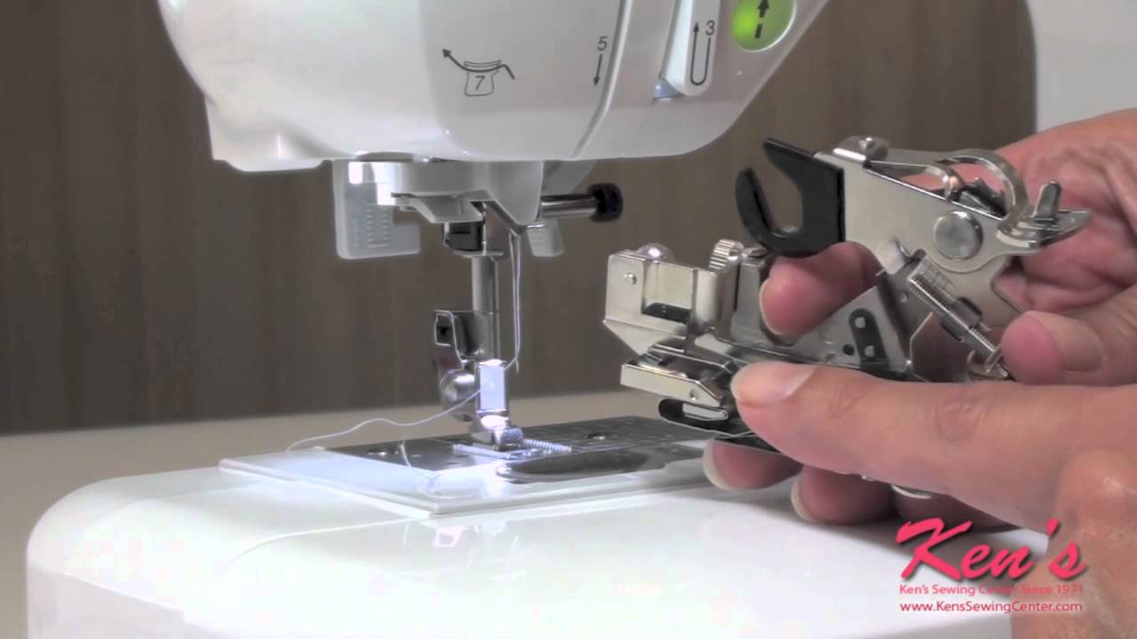 Brother SA143 Ruffler Demonstration