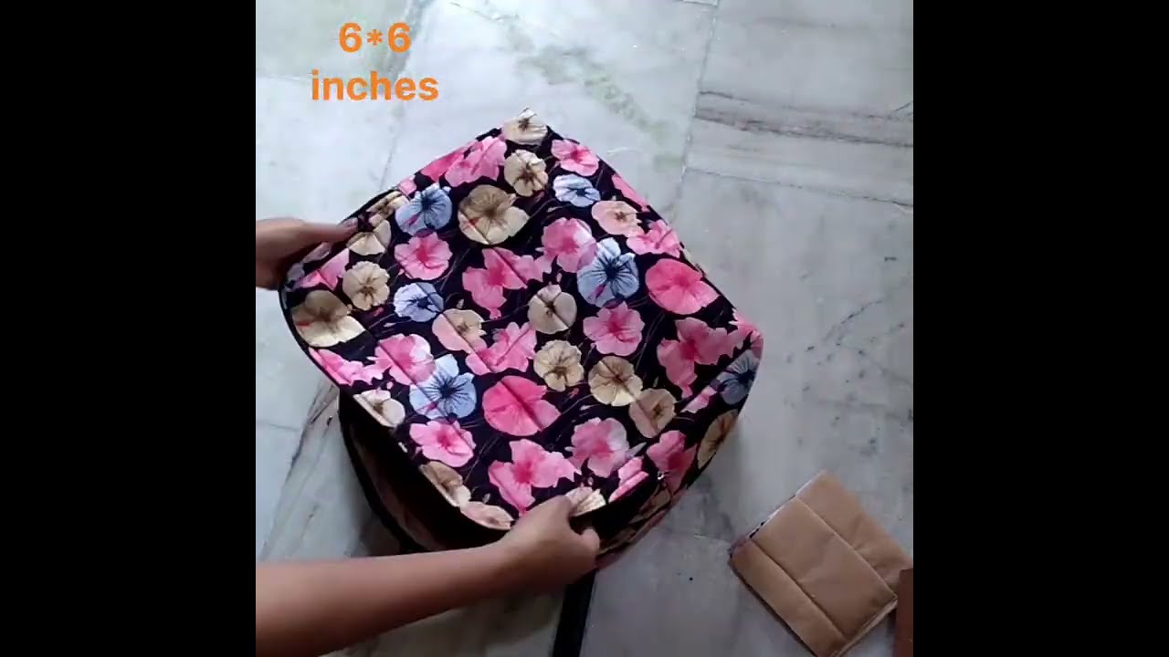  बैग बनाने का सबसे आसन तरीका ,सिर्फ दो पीस से बनाएं ऑर्गेनाइजर बैगऑर्गेनाइजर