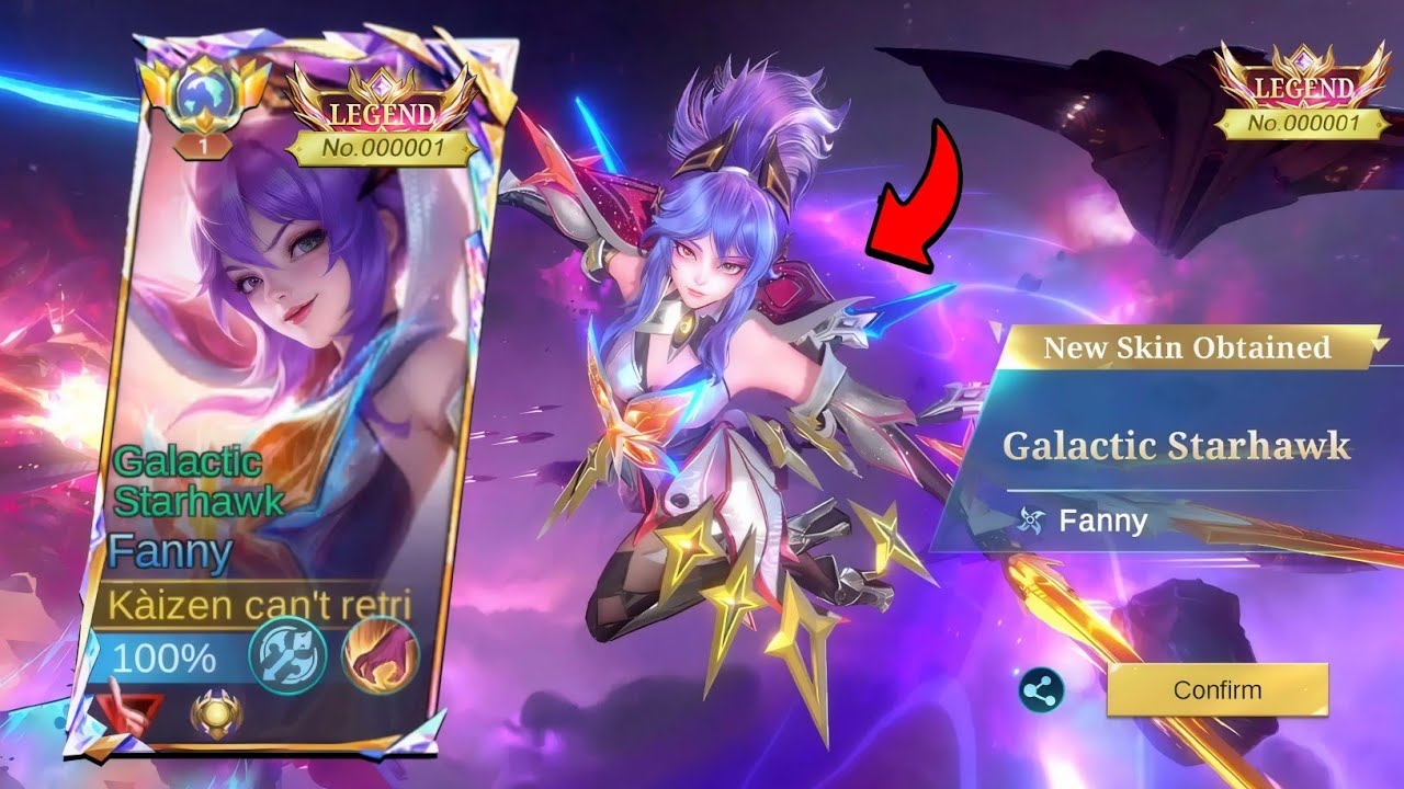 THE FIRST OWNER OF FANNY “GALACTIC STARHAWK” LEGEND SKIN!!🔥 - HOW MUCH DID I SPENT TO GET IT? - MLBB