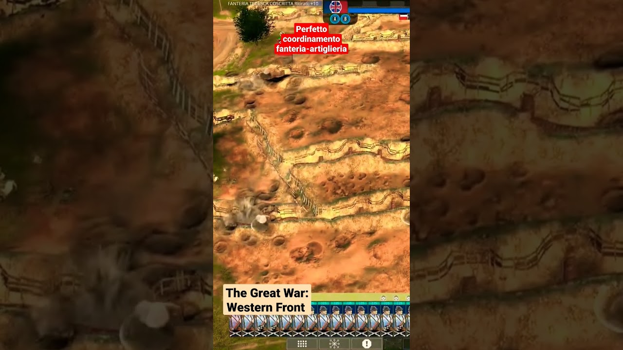 Perfetto tempismo dell'artiglieria: la fanteria deve solo occupare trincee vuote... Western Front