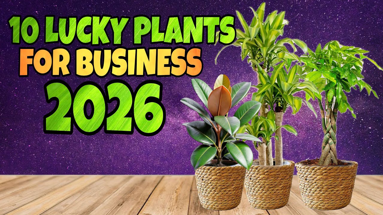 10 LUCKY PLANTS FOR BUSINESS IN YEAR 2026 - 10 Halaman Swerte para sa negosyo sa Year of the Horse