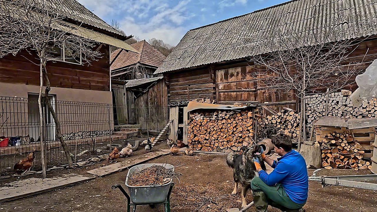 Весенняя жизнь в горах. Кулинария, садоводство и простая деревенская жизнь.