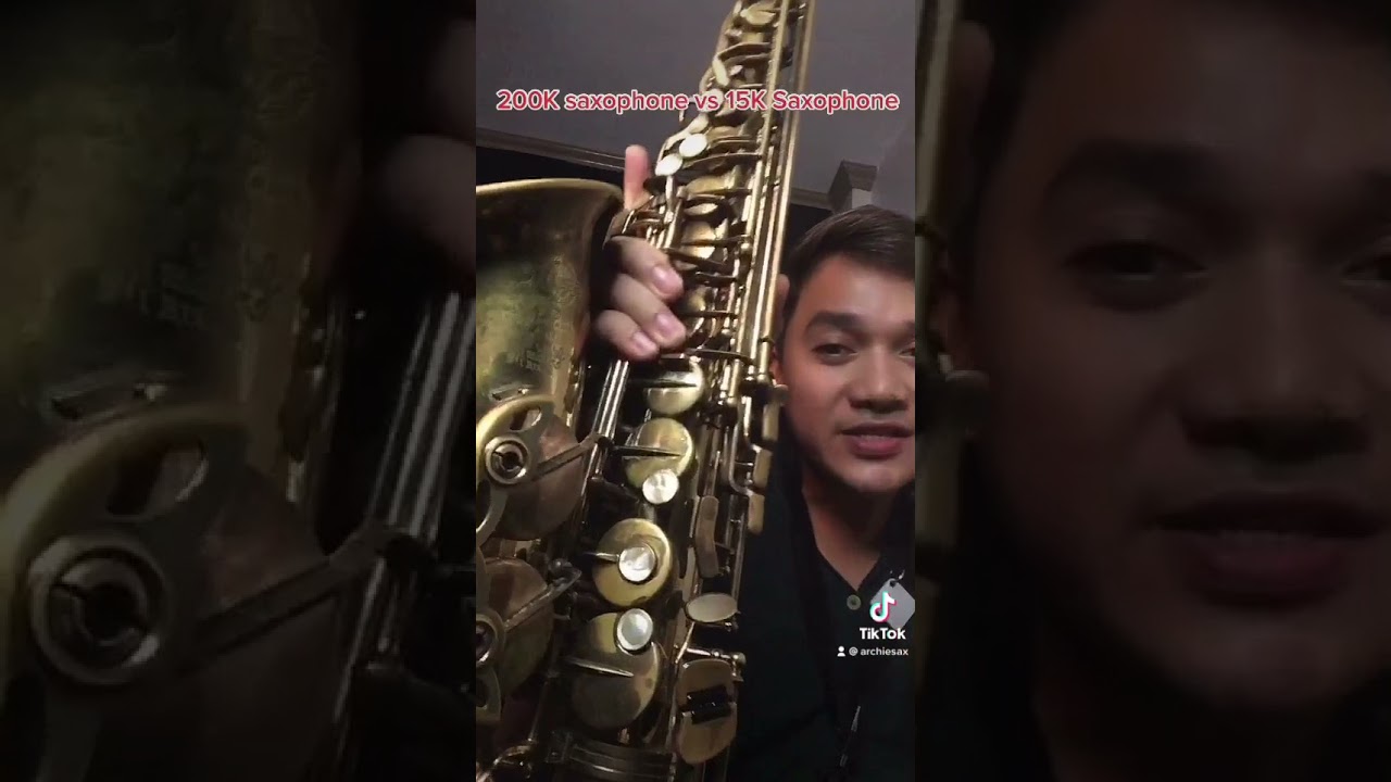 200K pesos selmer paris sax versus 15k pesos China made saxophone