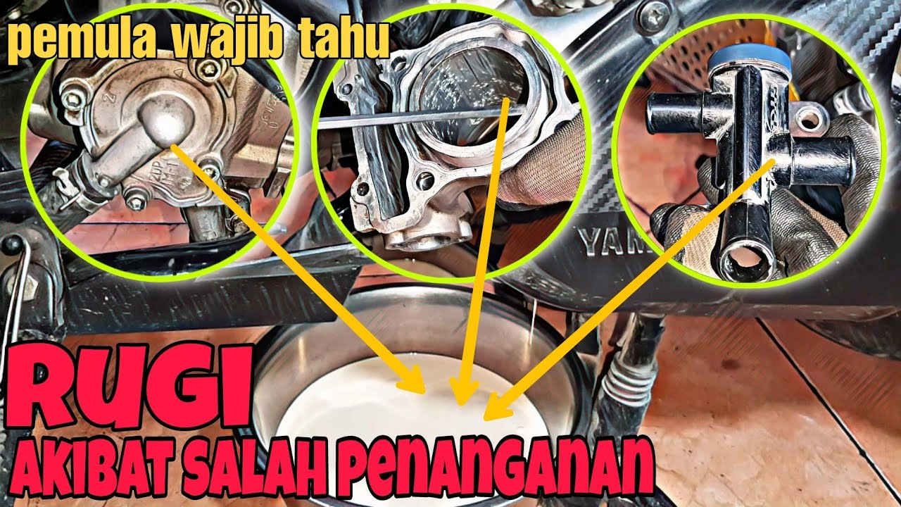 Cara menganalisa dan mengatasi kerusakan YAMAHA N-MAX OLI MESIN BERUBAH WARNA