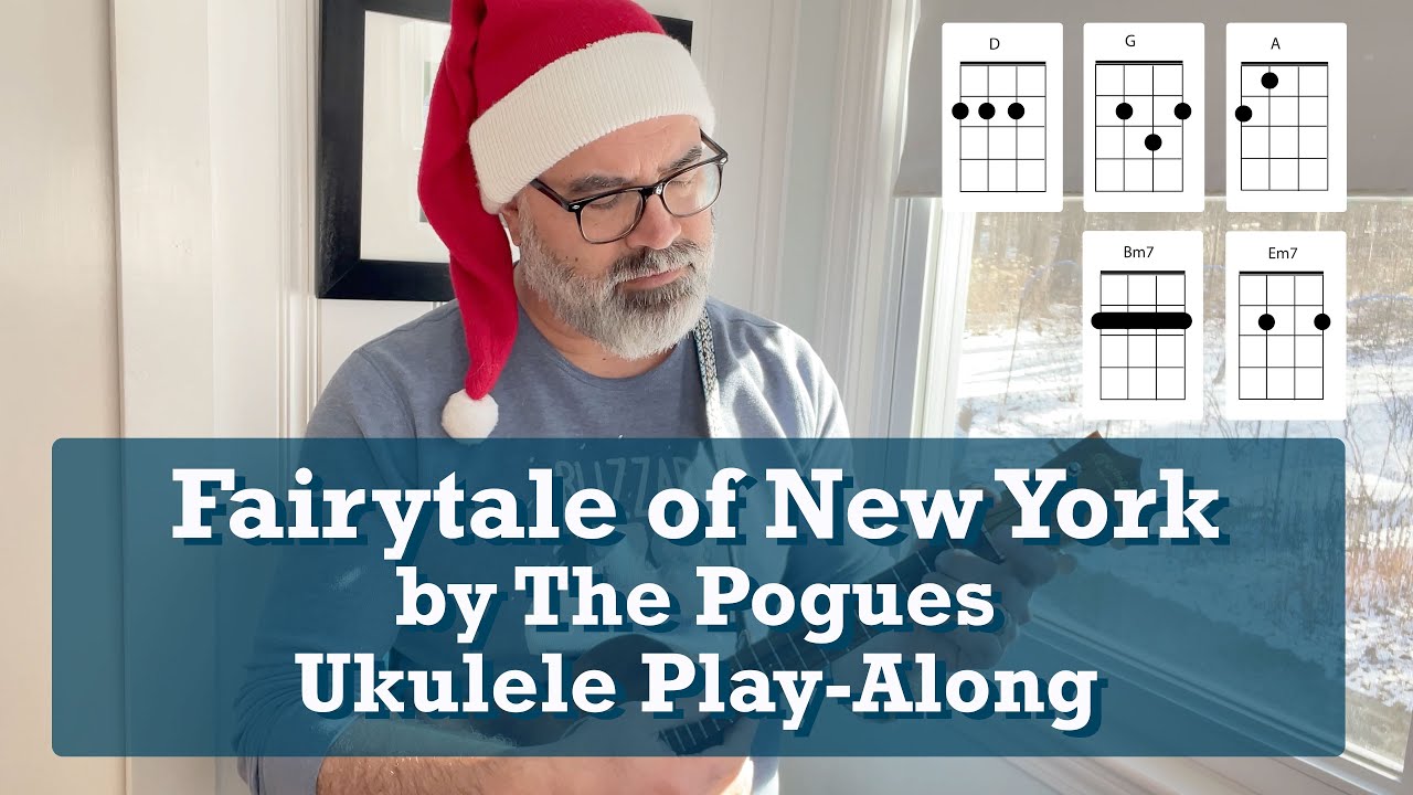Fairytale Of New York by The Pogues  | Beginner Ukulele Holiday Play-Along