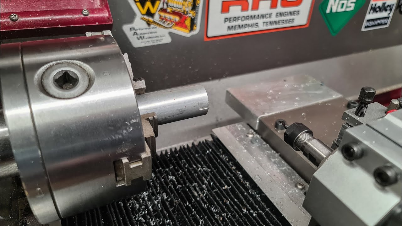 C-Axis on a Hobby Lathe with Acorn DIY CNC Part 01