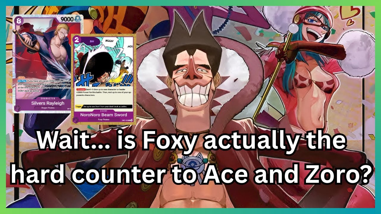 [OP13] Foxy. How to stomp Ace Masterclass: One Piece Card Game