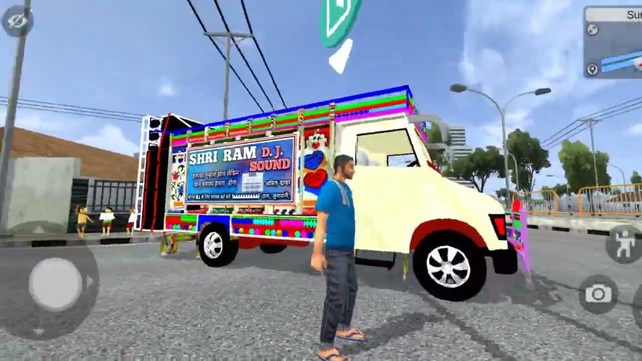 Big loading dj truck game,, loading dj truck gameplay,, Bus simulator Indonesia, Bollywood  DJ song