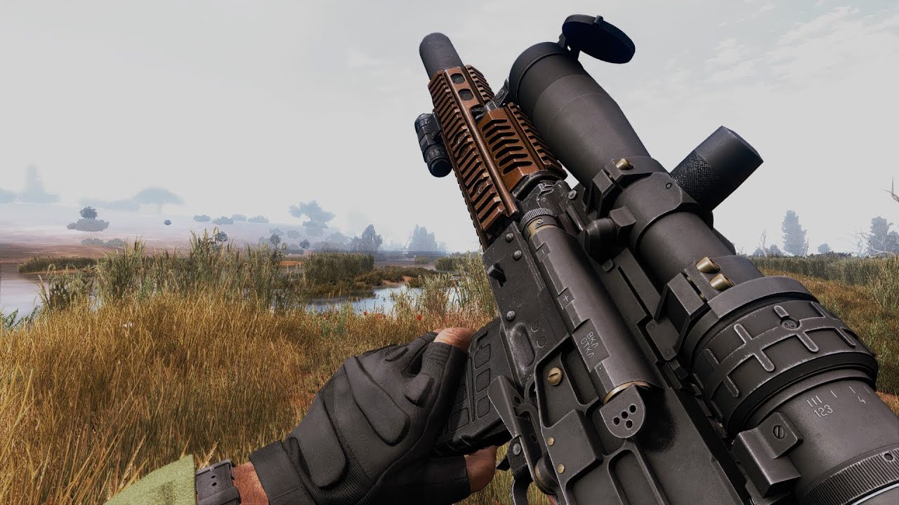 ESCAPE FROM TARKOV AK74U TACTICAL STALKER ANOMALY SHOWCASE