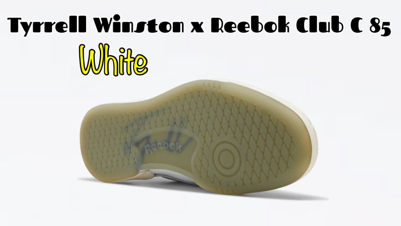 Tyrrell Winston x Reebok Club C 85 WHITE 2022