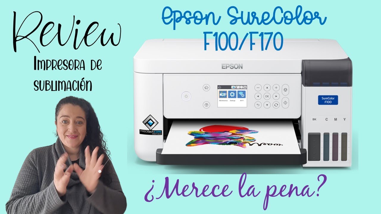 Probamos la impresora de sublimaci&oacute;n EPSON SC-F100/170. &iquest;Merece la pena?