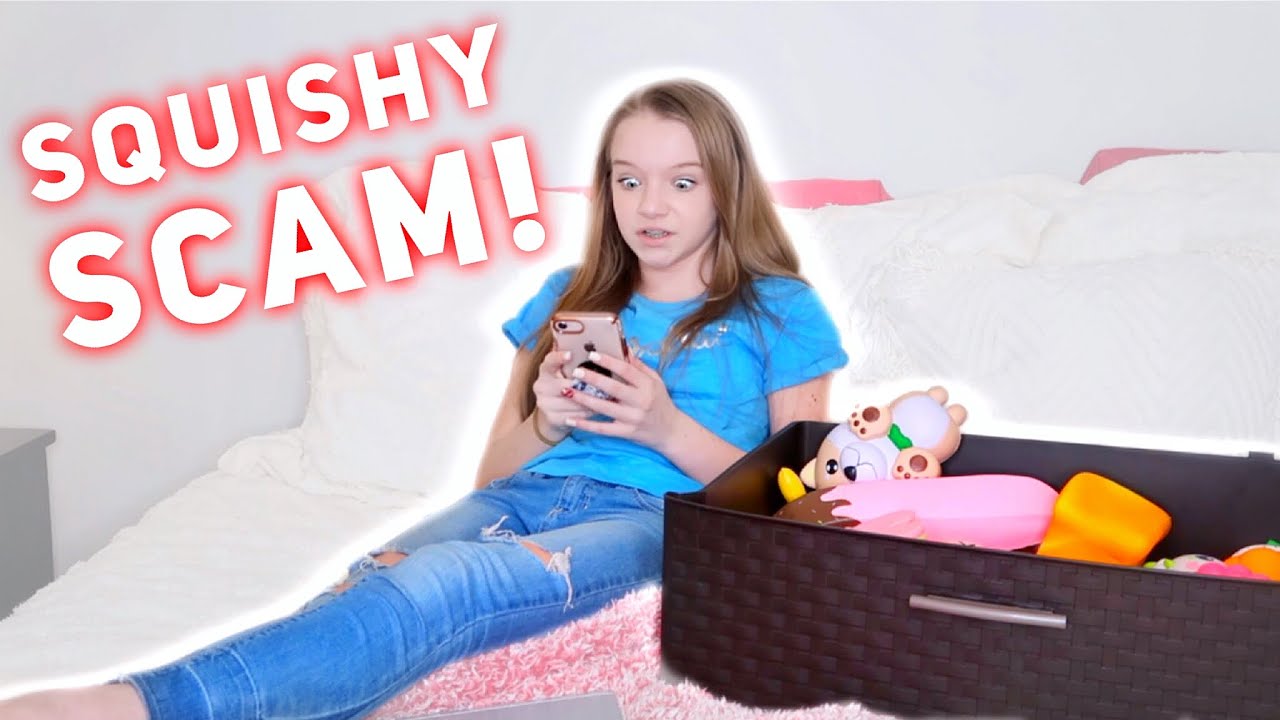 LIFE OF A SQUISHY SCAMMER (SKIT) | Bryleigh Anne