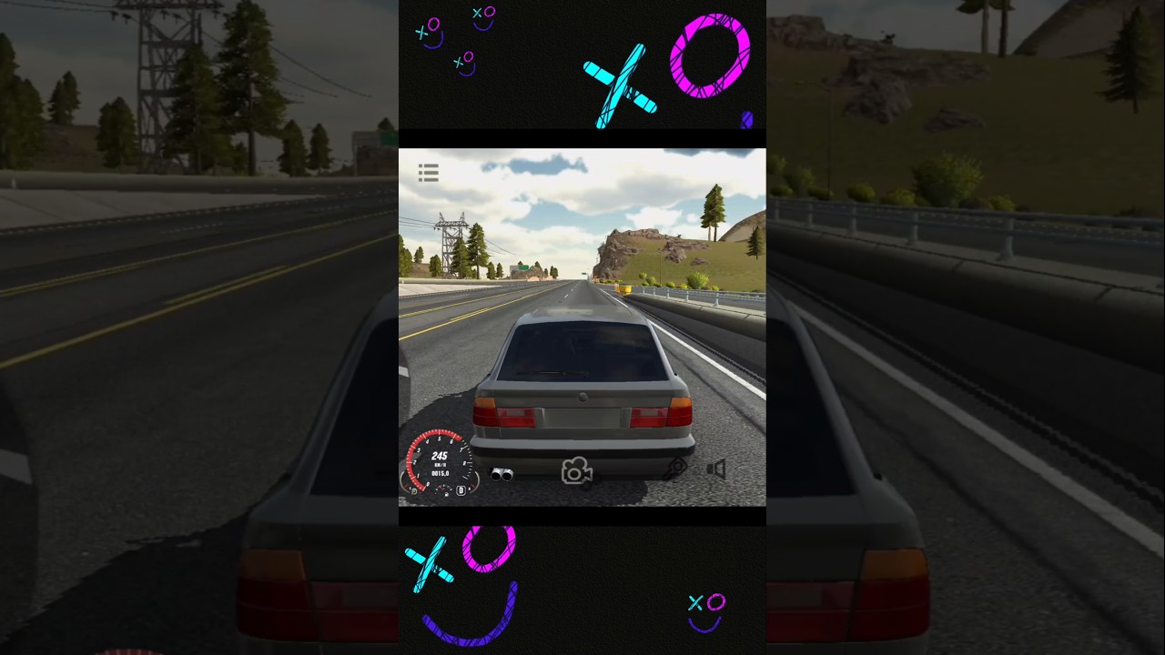 BMW M5 E34 TOURING Speed Run 