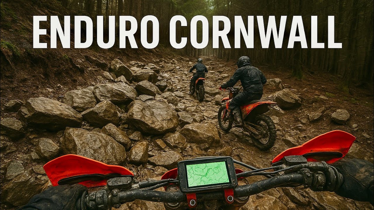 Cornwall trail Enduro fun
