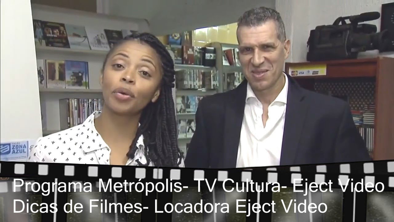 EJECT VIDEO NA TV CULTURA- PROGRAMA METR&Oacute;POLIS (31/07/2016)- Ricardo Luperi e o canal Eject Video