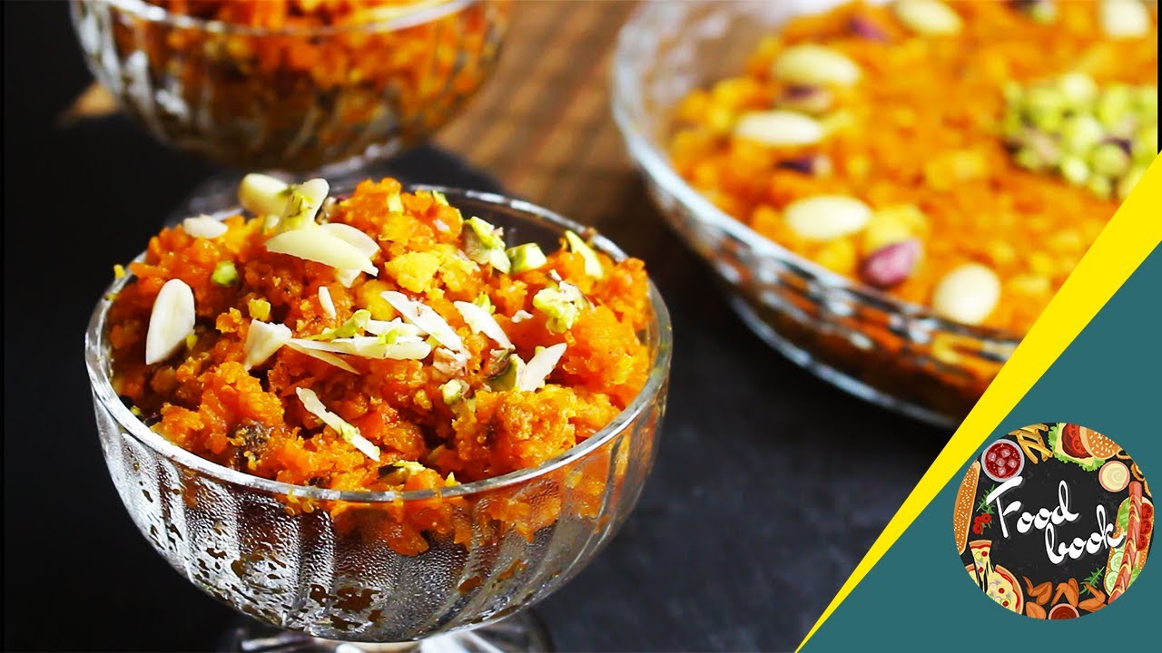 How to make Easiest Gajar ka Halwa (Carrot Sweet) with Instant Khoya I حلوى الجزر سهلة by Foodbook