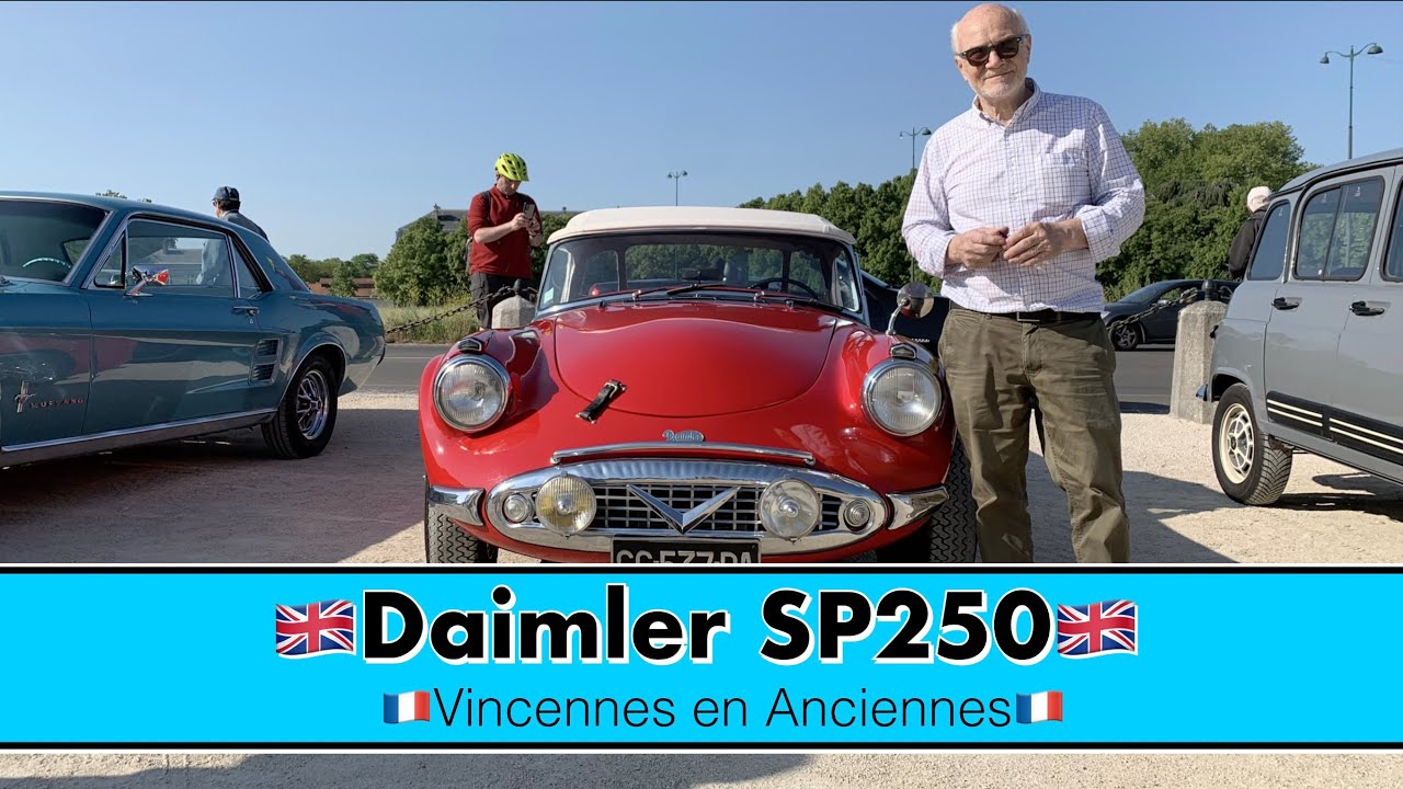 🇬🇧Daimler SP250🇬🇧 Vincennes en Anciennes