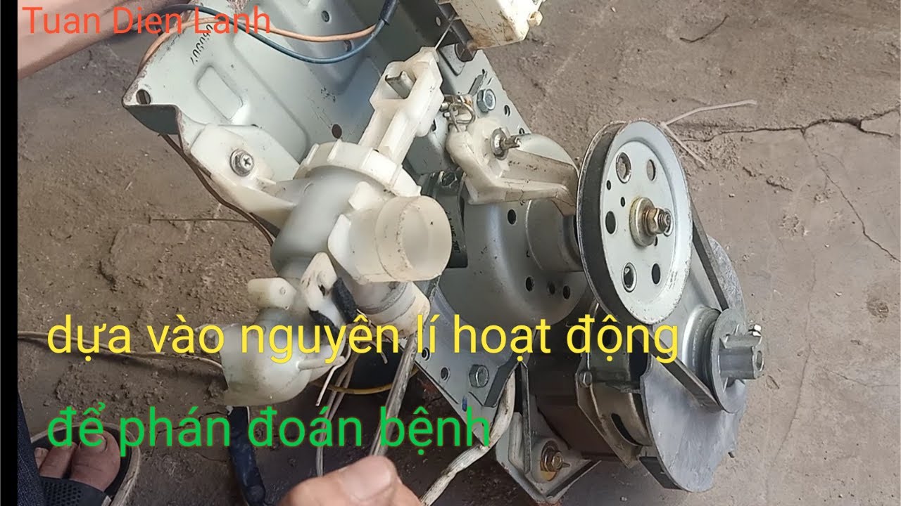 nguyên lí hoạt động cơ bản của bộ số máy giặt