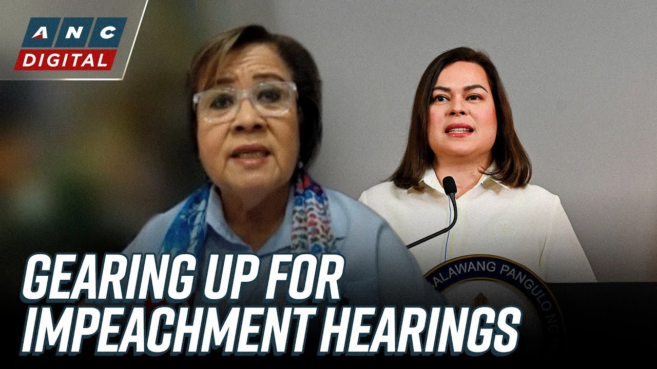 WATCH: Rep. Leila de Lima on preparations for VP Duterte impeachment hearings | ANC
