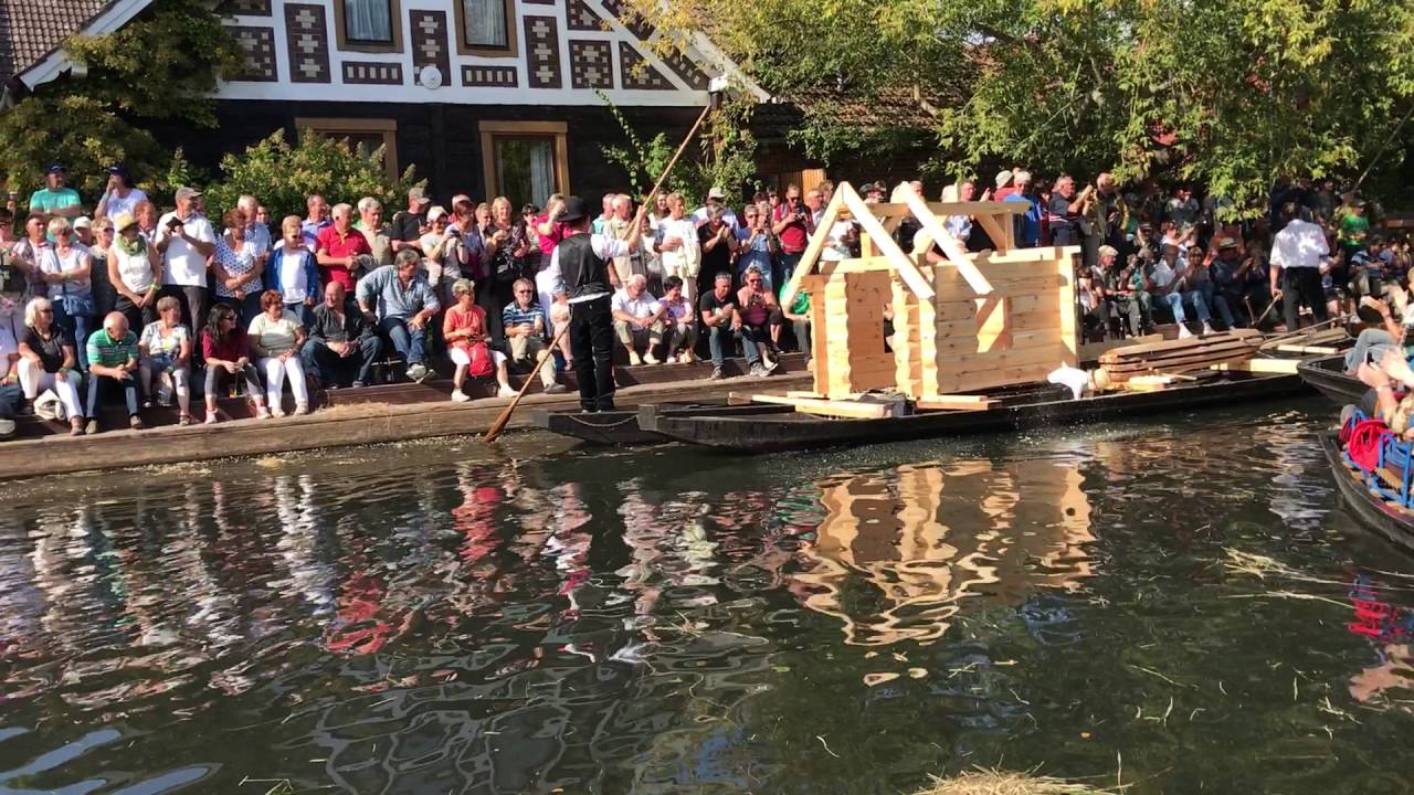 Kahn Parade im Spreewald