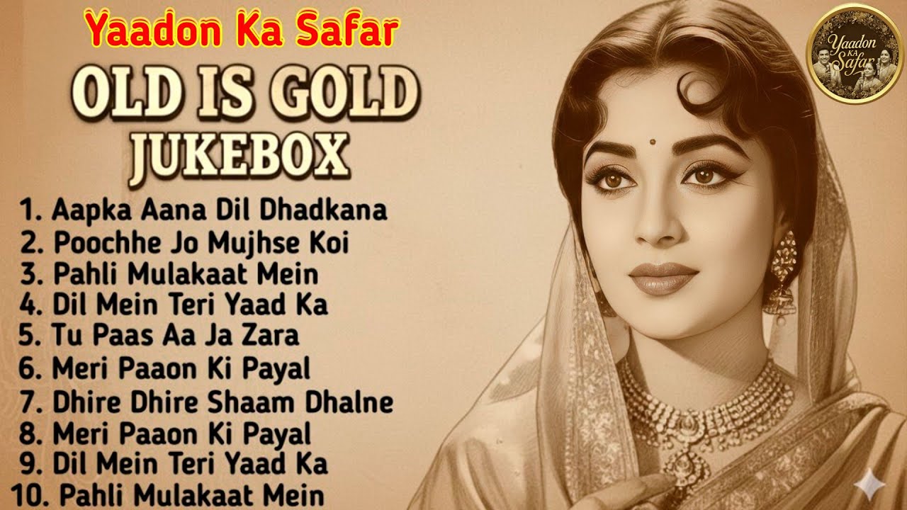 Old Is Gold Jukebox 🥀 | Evergreen Bollywood Songs | 50s-70s Songs | Yaadon Ka Safar