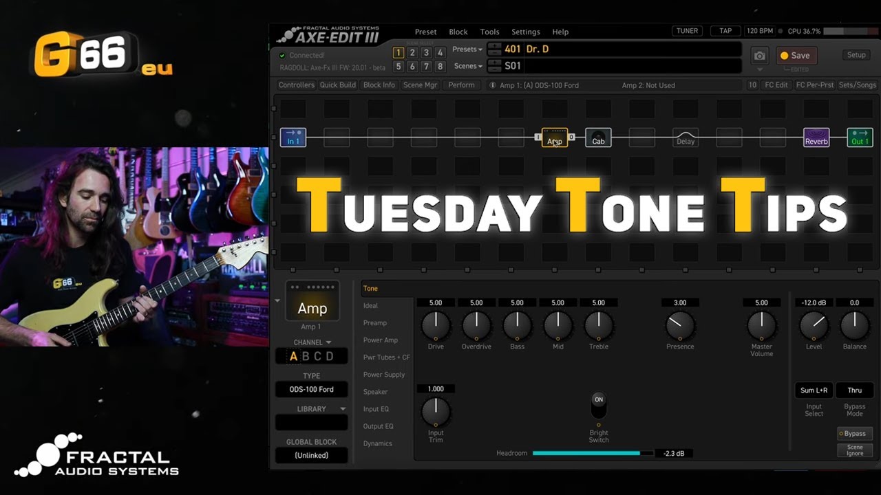 Tuesday Tone Tip - ODS Lead Tones