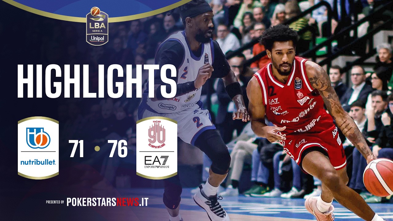 NutriBulletTreviso Basket -EA7 EmporioArmani Milano |PokerstarsNews Highlights SerieAUnipol2025/2026