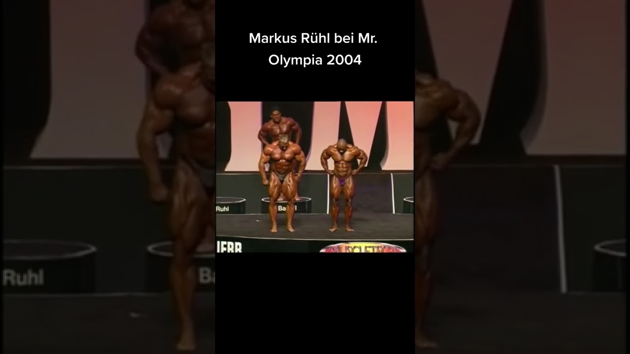 Маркус Рюль на Мистер Олимпия 2004💪