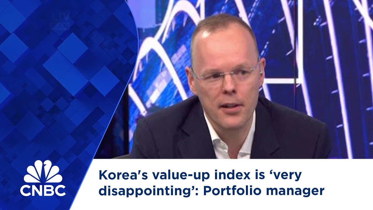Korea's value-up index is &lsquo;very disappointing&rsquo;: Portfolio manager