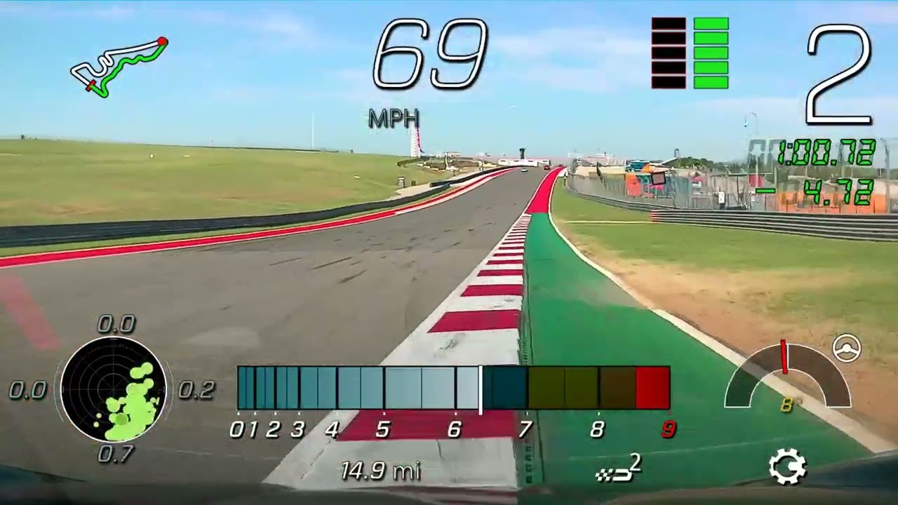 Unofficial Fastest Circuit of The Americas OEM Corvette C8 Z06 Lap Time