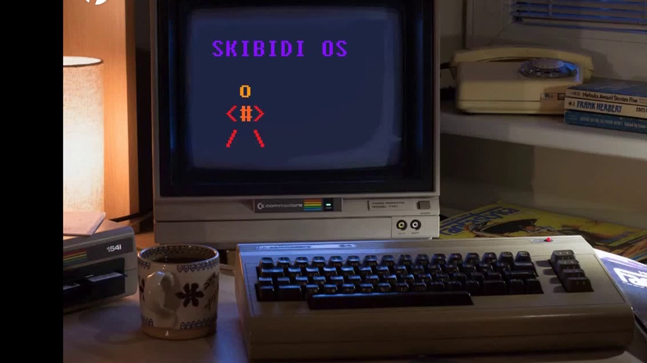 #skibidichallenge ASCIIDENT OS loading...