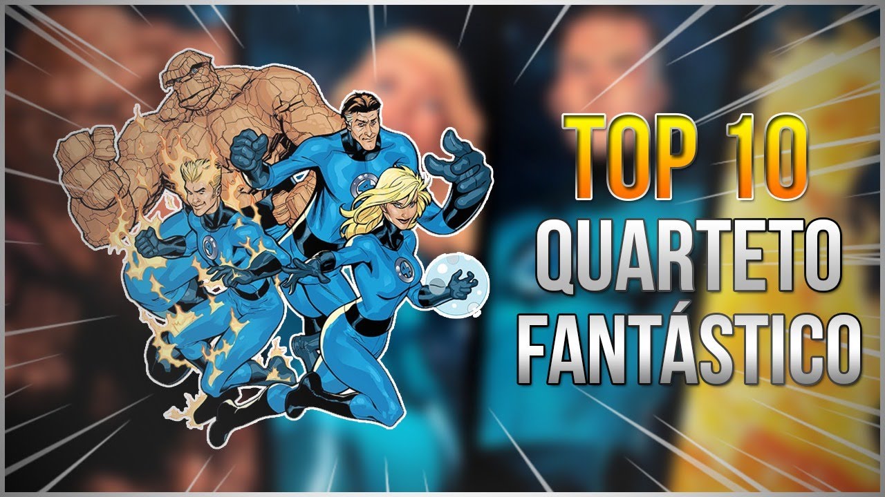 TOP 10 | Melhores HQ's do QUARTETO FANTÁSTICO!