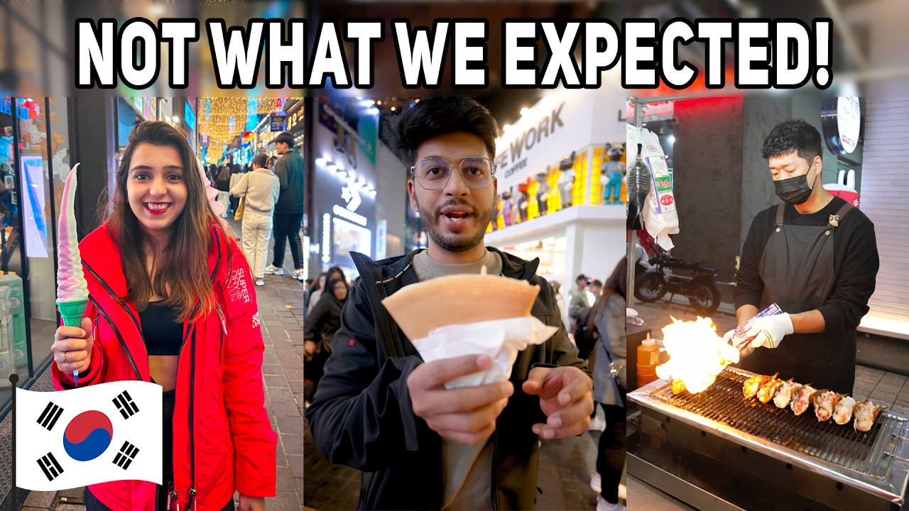 Night Life In South Korea is Crazy - Things To Do At Myeongdong Walking Street