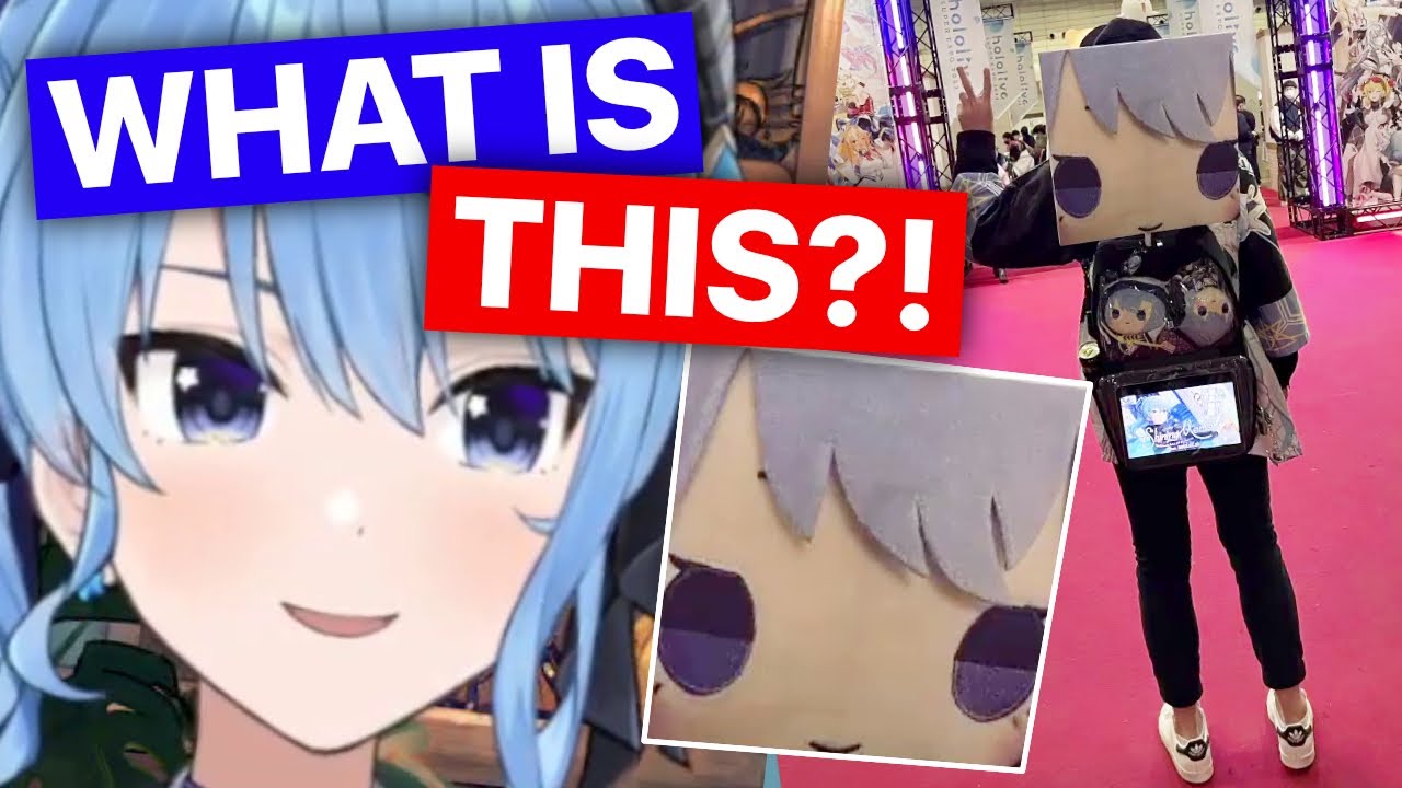 Suisei Spots A BIG Mochidoru Sui Face (Hoshimachi Suisei / Hololive) [Eng Subs]