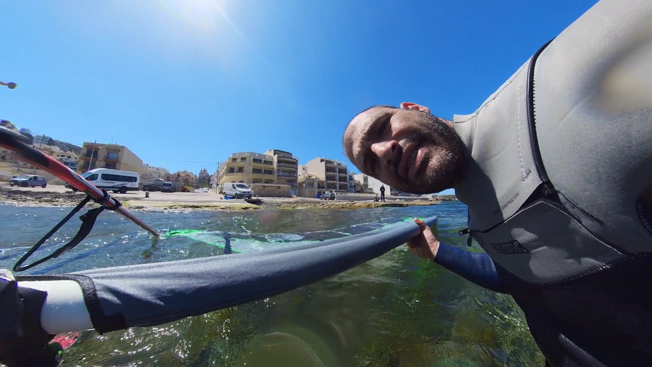 Windsurfing in Malta - Fanatic Blast 115L | Ezzy 6.5m - April 2022