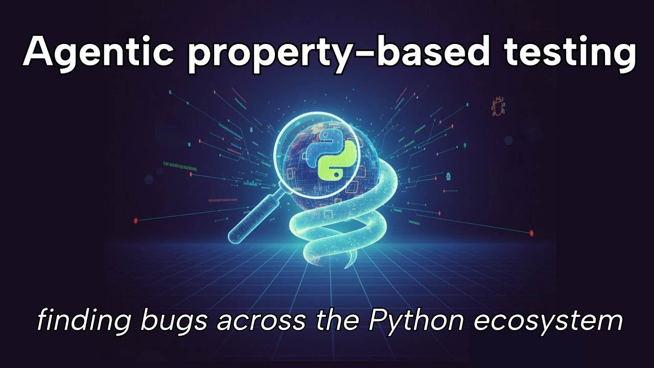 Agentic Property-based Testing