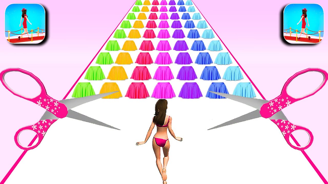 Play Satisfying 1001+ All Tiktok Video Mobile Games  Clothes Run, Bounce Big, Twerk Race A29F38