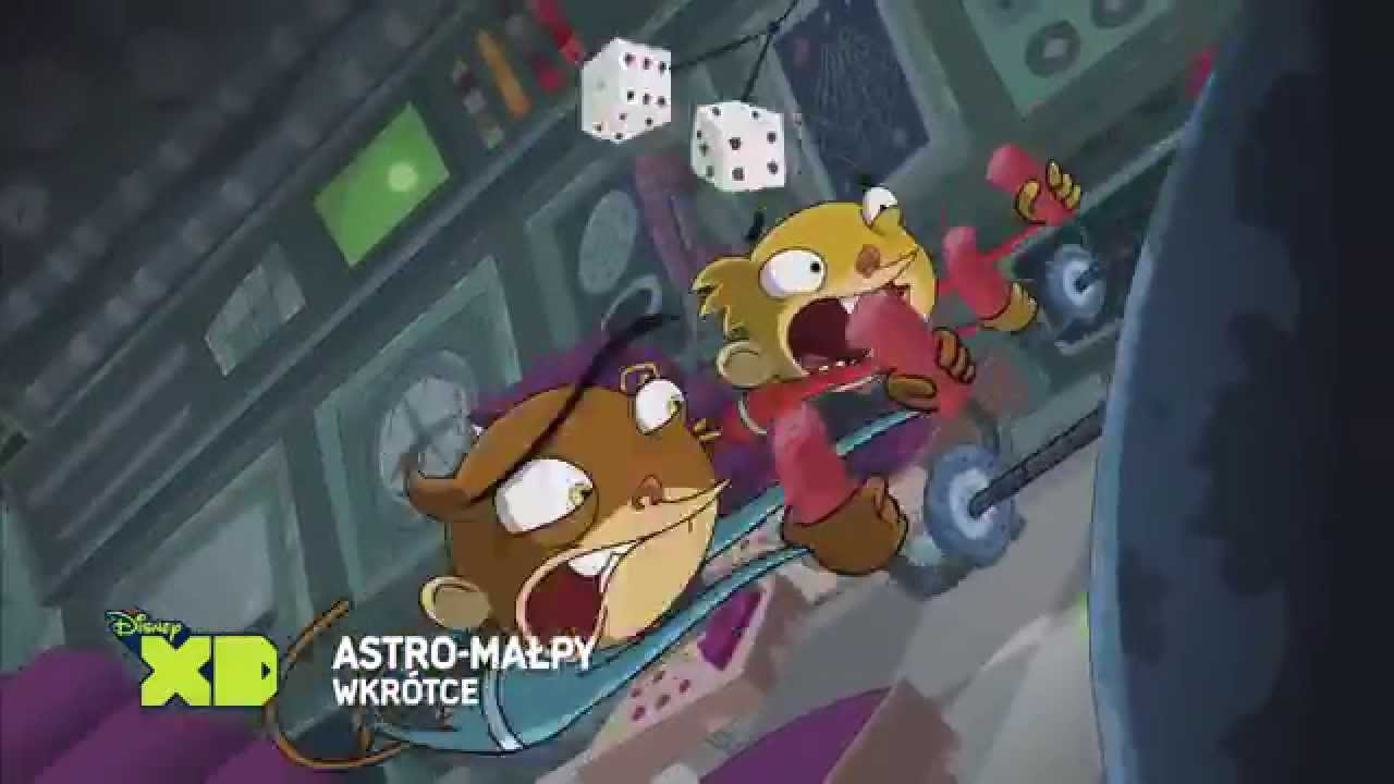 Astro-Małpy - Czołówka. Tylko w Disney XD!
