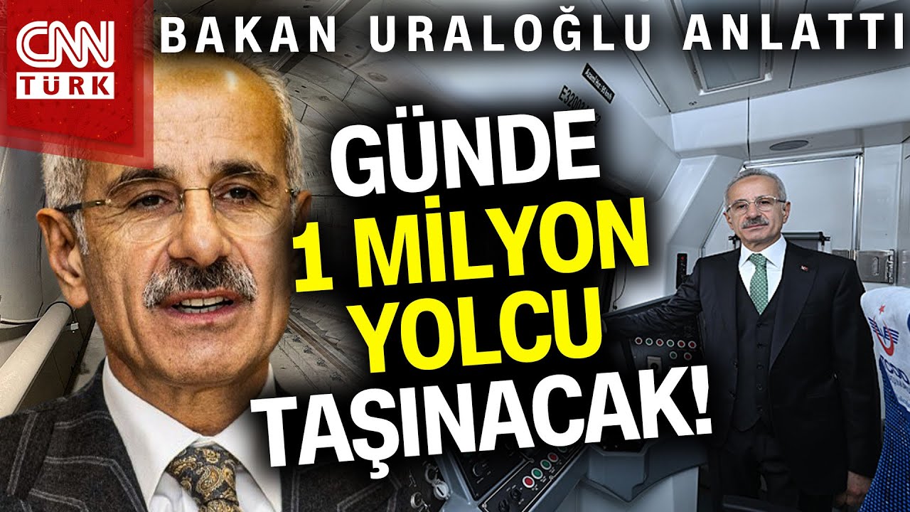 Bakırköy-Kirazlı Metro Hattı Açılıyor! Ulaştırma ve Altyapı Bakanı Uraloğlu CNN Türk'te! #Haber