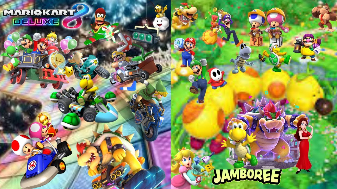 #MK8D and #jamboree fun with friends till the end