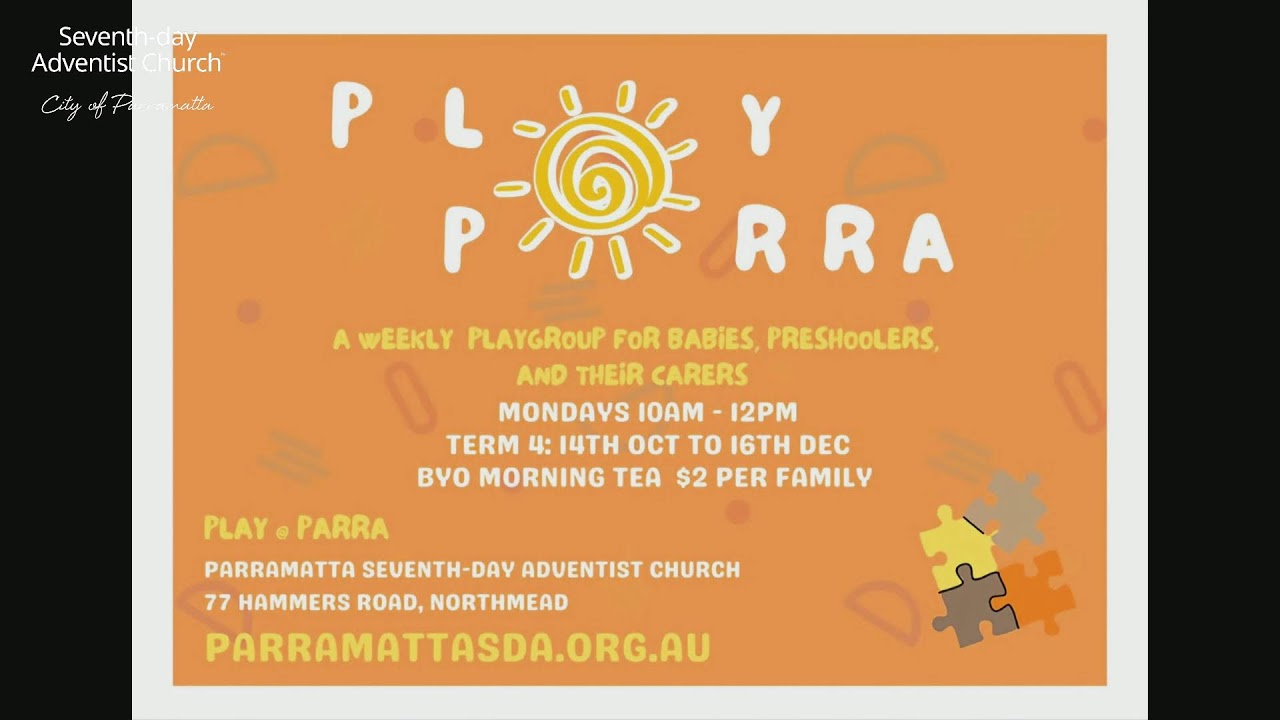 Parramatta Seventh-day Adventist Church Live Stream 10th Jan 2026