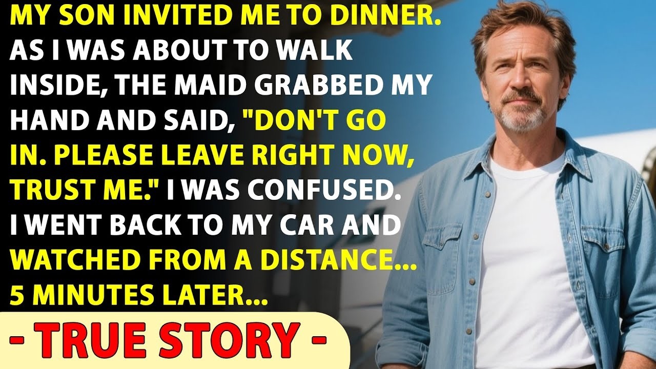 “Don’t Go In. Leave Now,” the Maid Warned — I Waited Outside… Then the Lights Went Out