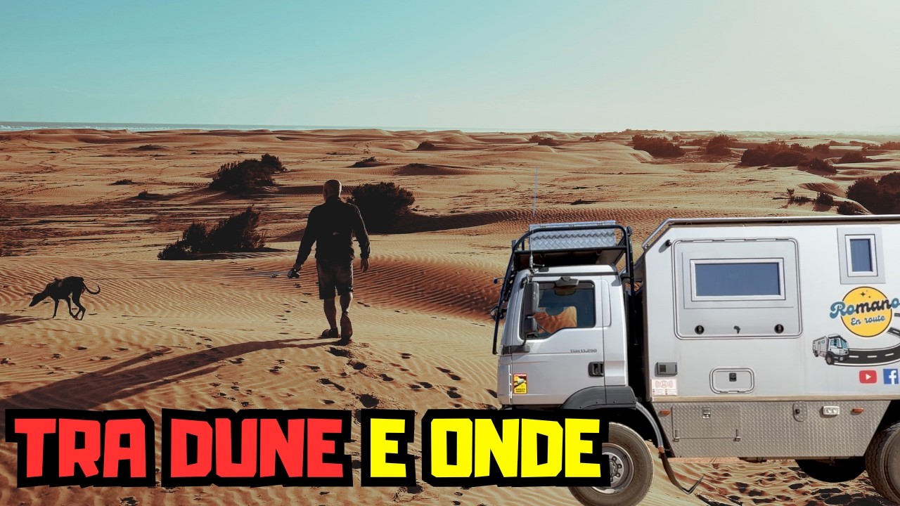 Diario di Viaggio Marocco in camper. Ep45 Tiznit, Sidi Ifni e Plage Blanche