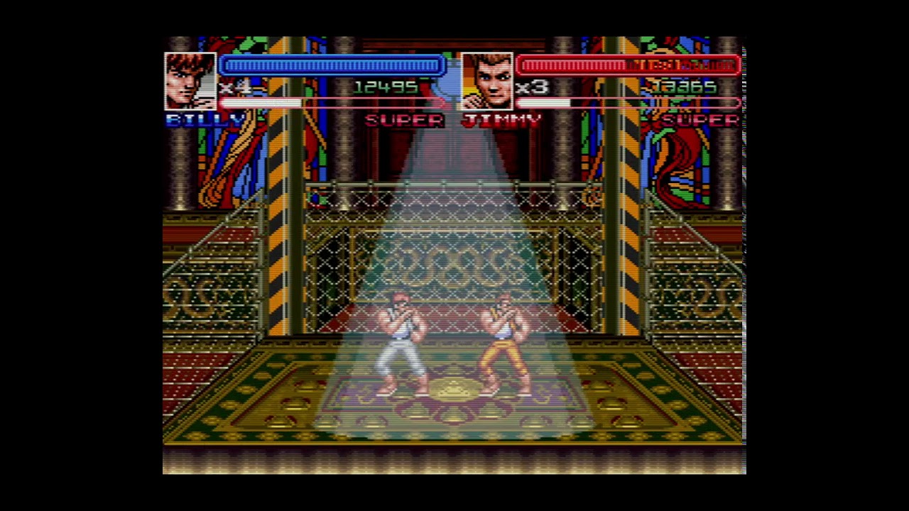 #UltimateDoubleDragon​ - Duke's Palace Gameplay (Route A) 80'sK OST