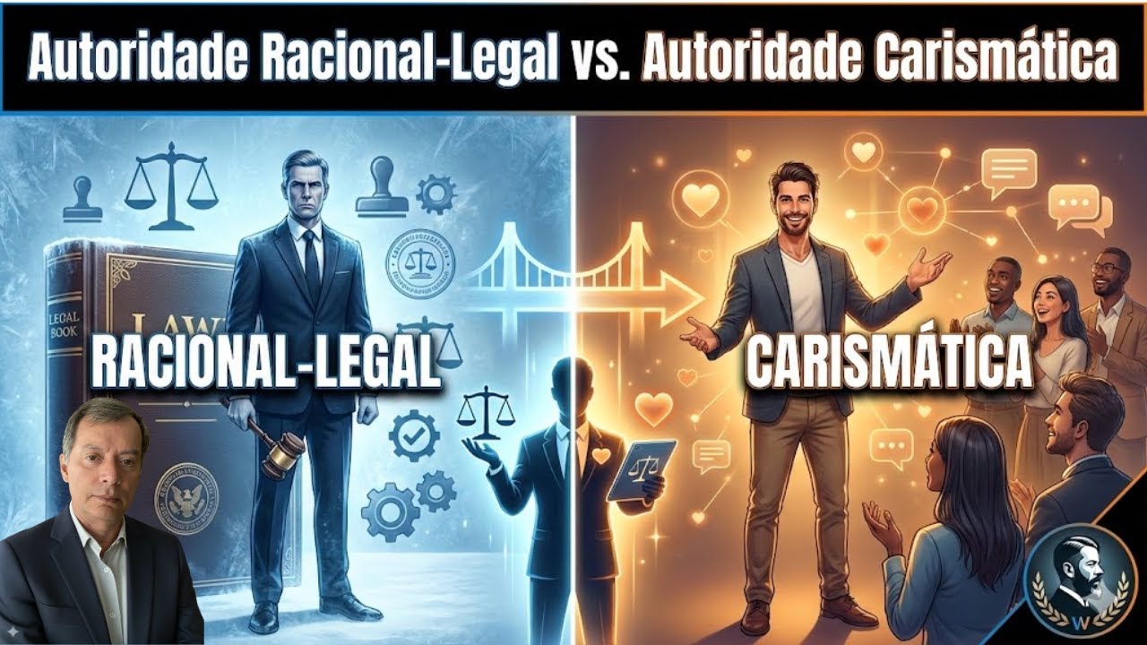 Aula 3: Autoridade Racional-Legal vs. Autoridade Carismática | Albelio Dias