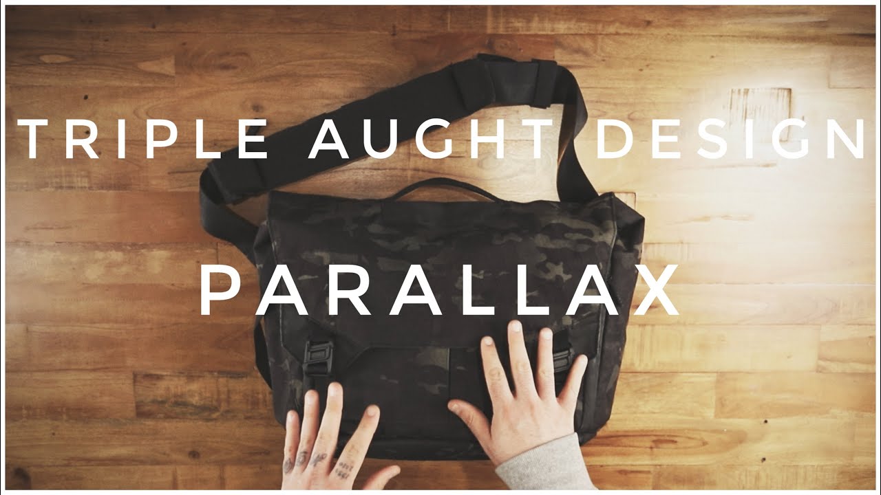 Triple Aught Design Parallax 15 First Look - One of the best messenger bags on the planet!