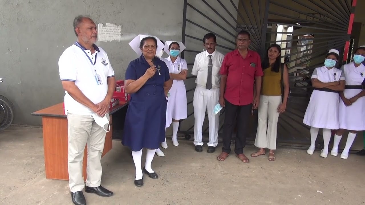 Anuradhapura TeachingHospital recondition wheelchair handingover Rizvi Maharoof Official YouTubePage