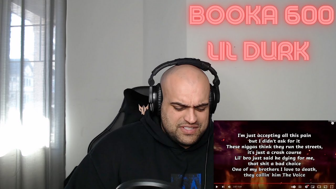 Booka 600 x Lil Durk - Relentless Reaction - This is SO GOOD!