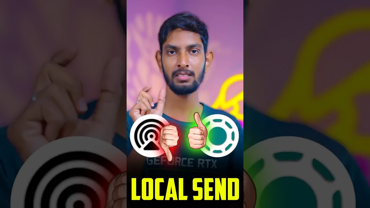 File sharing at LAN Speed 🚀📁 #localsend #wifi #a2d #sharing