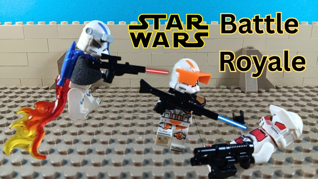 Lego Star Wars Clone Trooper Battle Royale